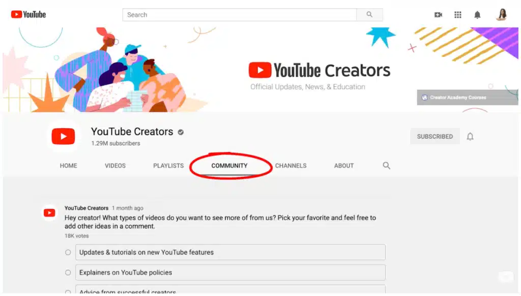 youtube creators